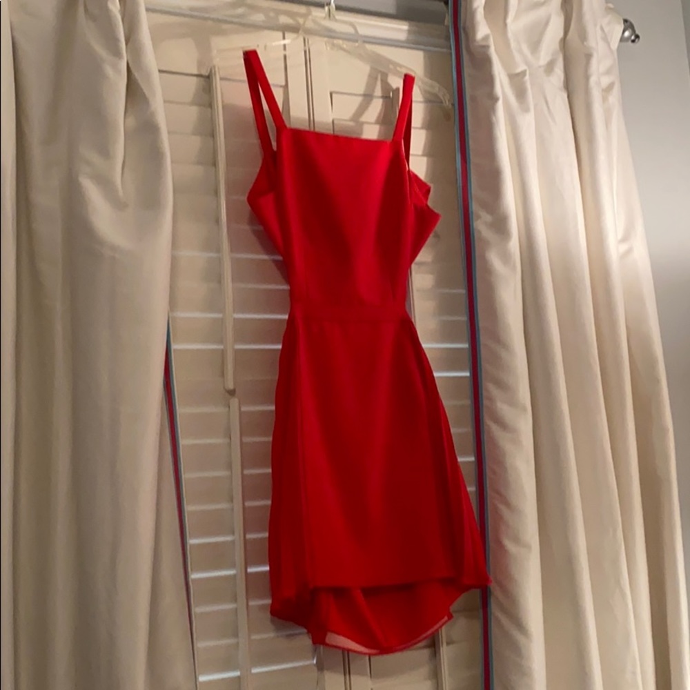 Bcbg red dress